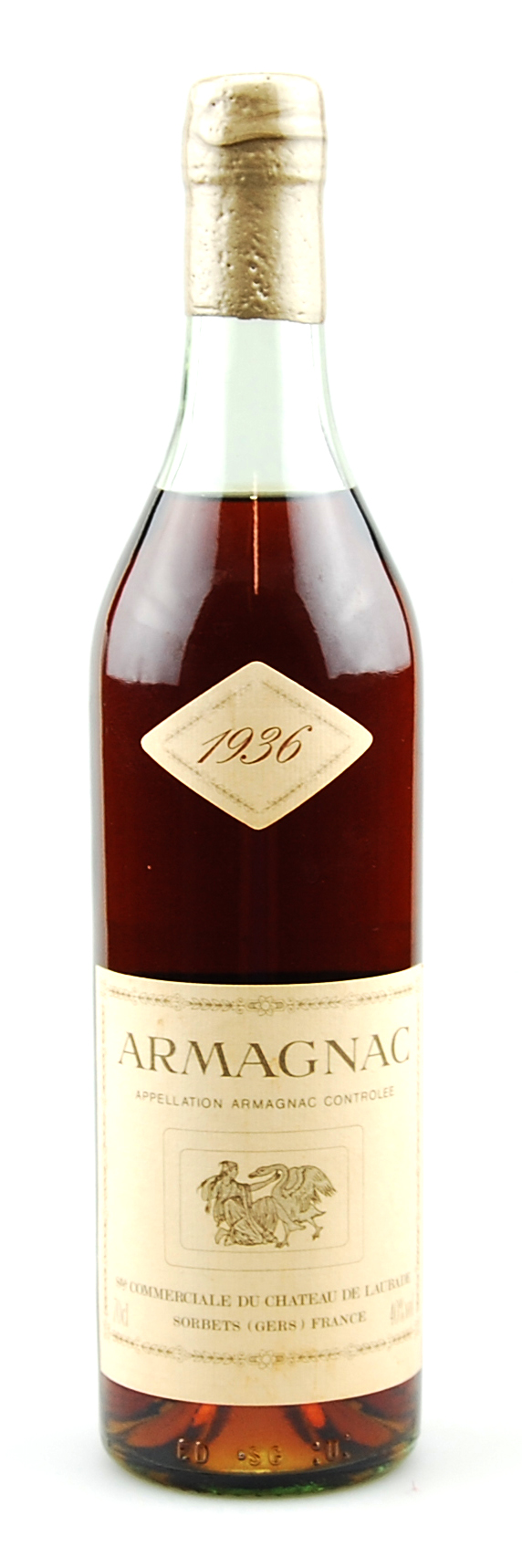 Armagnac 1936 Armagnac Chateau de Laubade