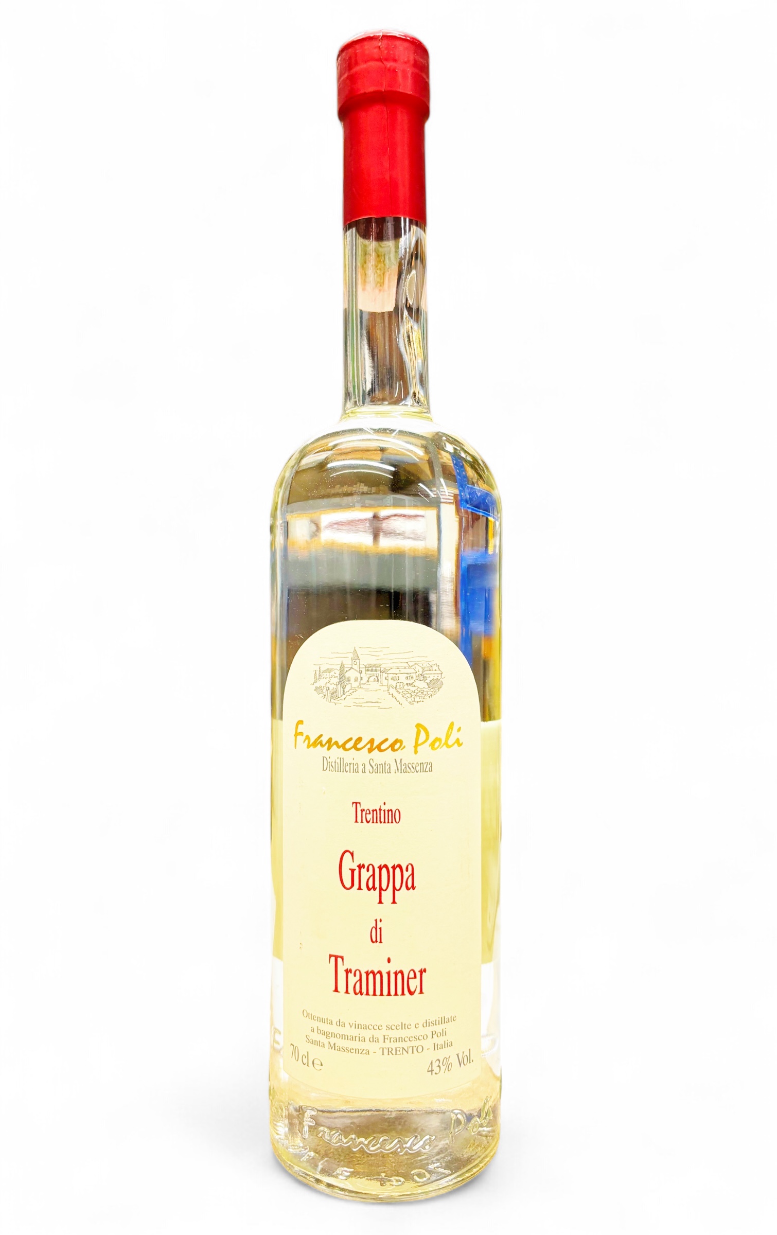 Grappa 2001 di Traminer Francesco Poli