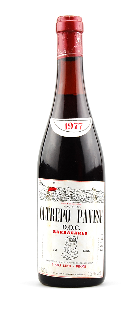 Wein 1977 Barbacarlo Oltrepo Pavese