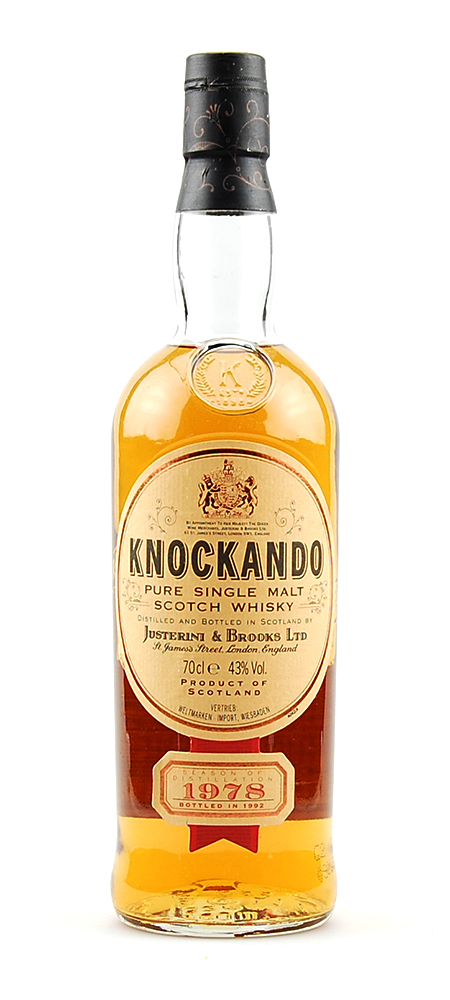 Whisky 1978 Knockando Pure Single Malt Scotch Whisky