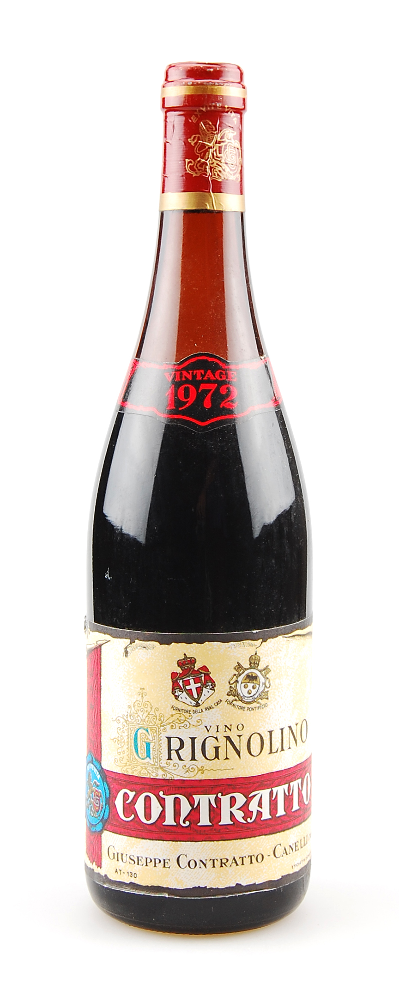 Wein 1972 Grignolino Giuseppe Contratto