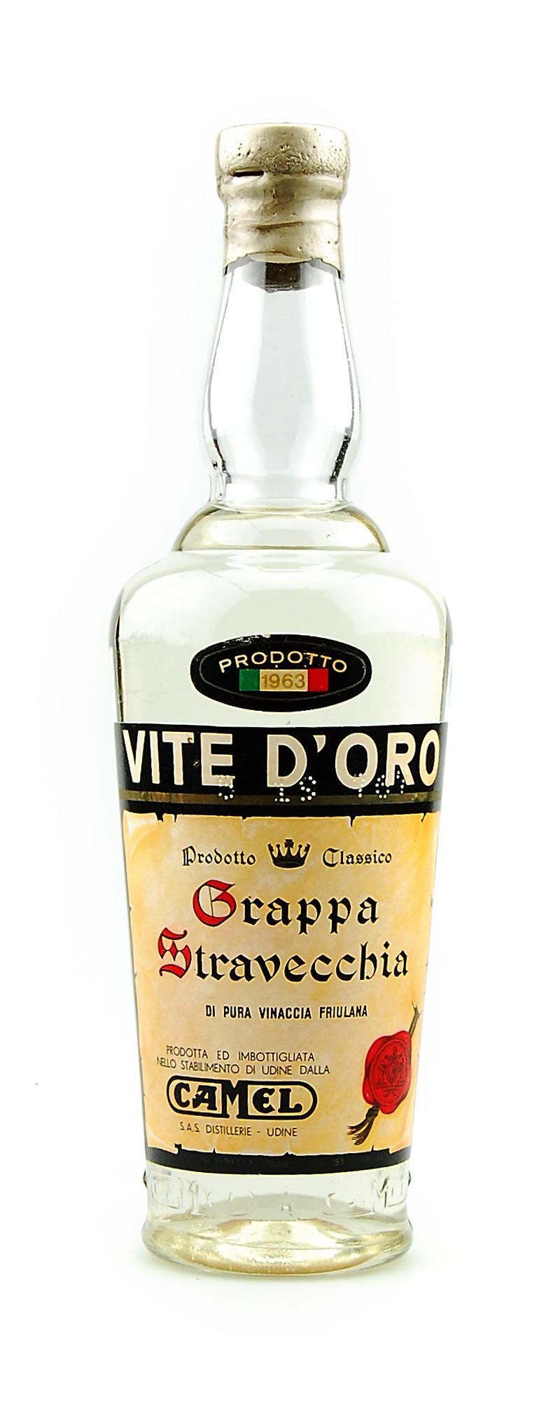 Grappa 1963 Camel Vite d´Oro Stravecchia