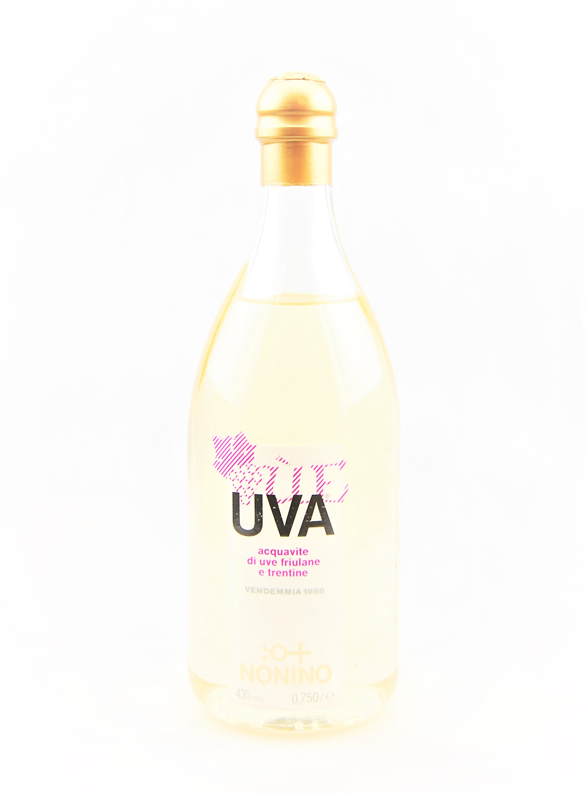 Grappa 1988 Acquavite UE Uvabianca Nonino