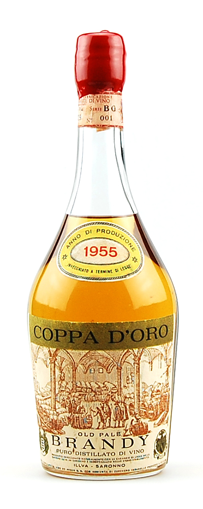 Brandy 1955 Old Pale Brandy Coppa d´Oro Illva Saronno