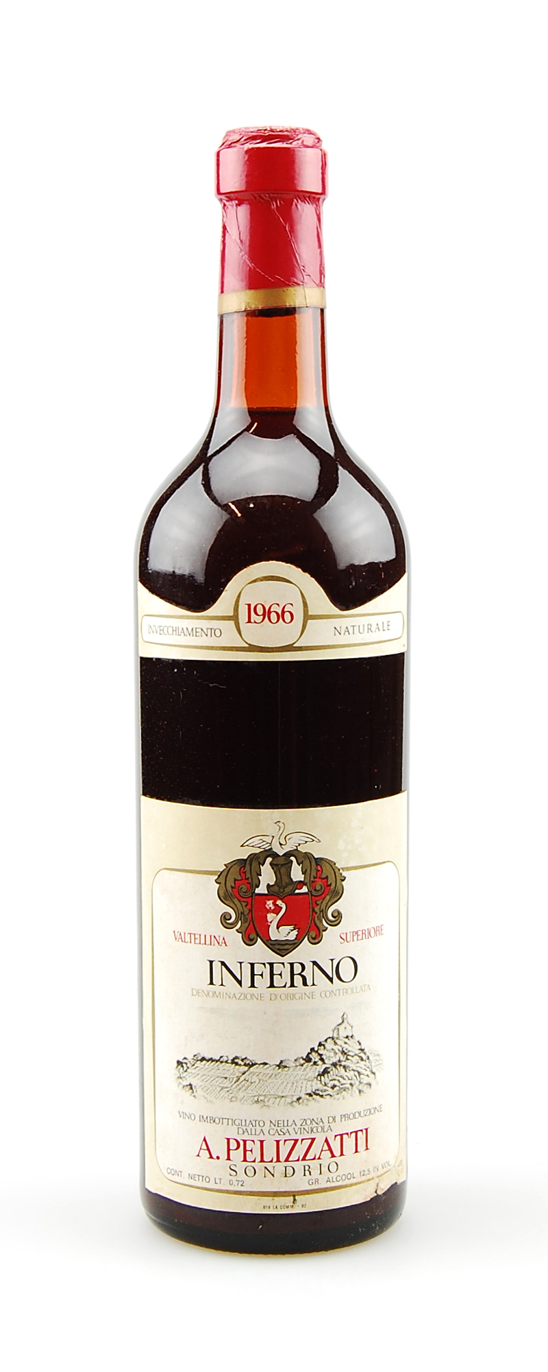 Wein 1966 Inferno Valtellina Superiore Pelizzatti