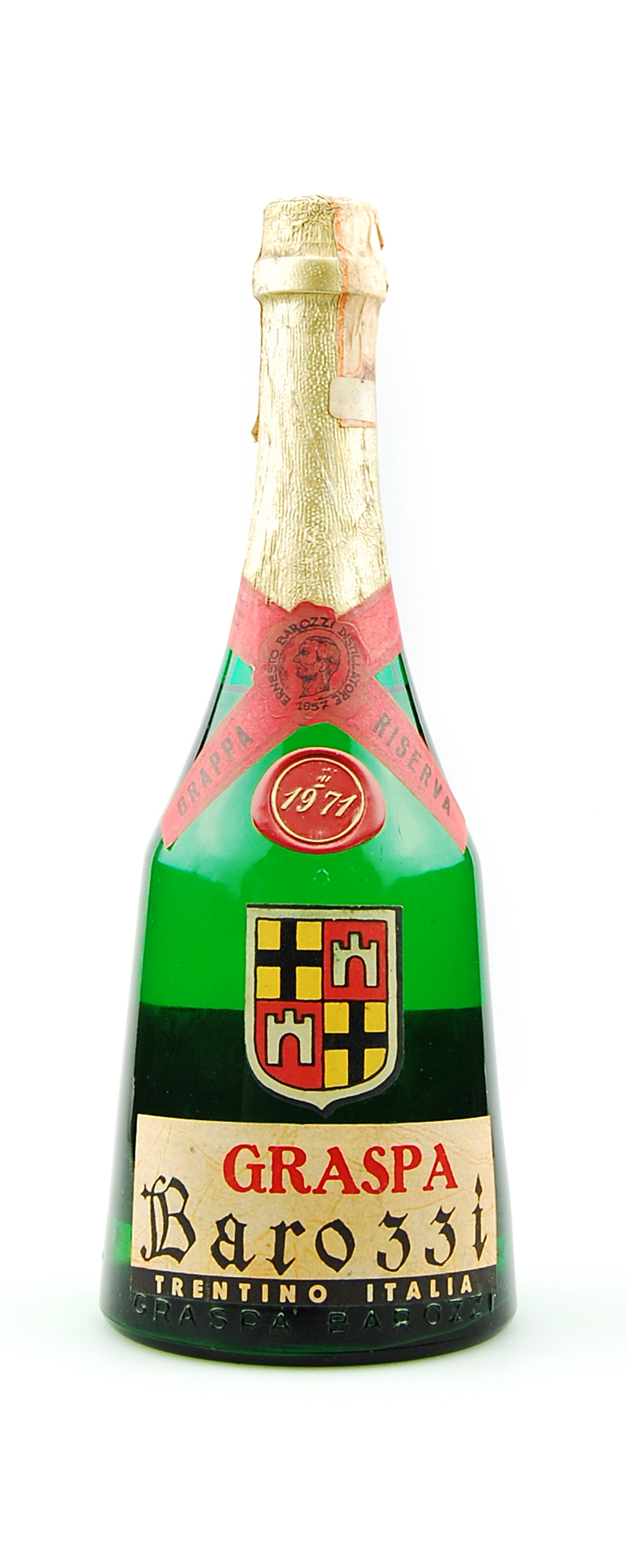 Grappa 1971 Graspa Barozzi Riserva Polli