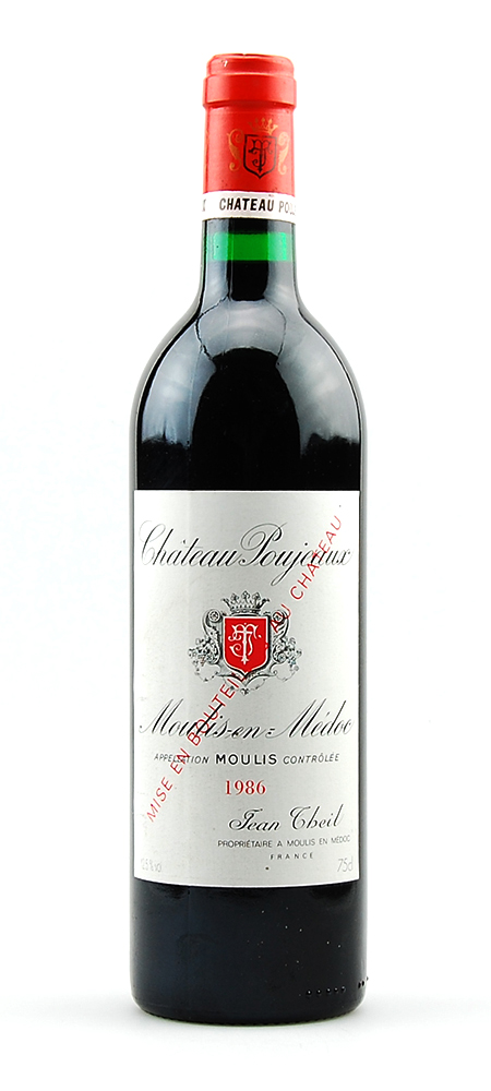 Wein 1986 Chateau Poujeaux Cru Bourgeois
