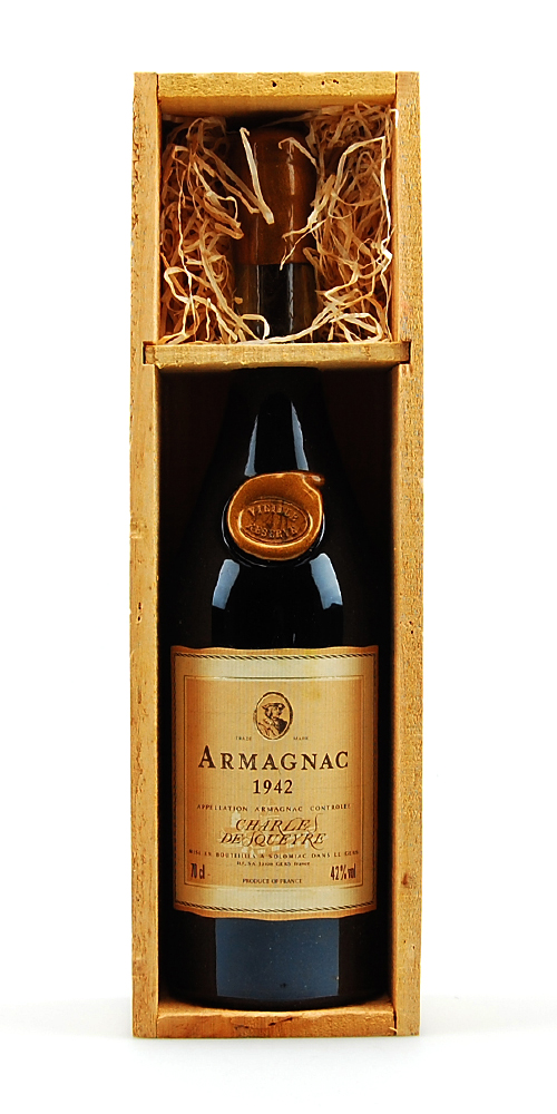 Armagnac 1942 Armagnac Charles de Squeyre