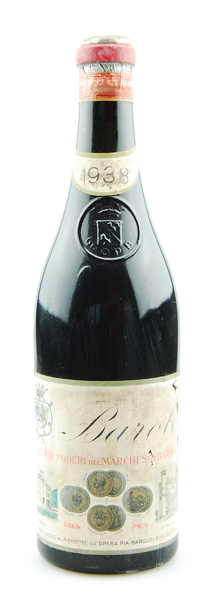 Wein 1938 Barolo Marchesi di Barolo Gia Opera