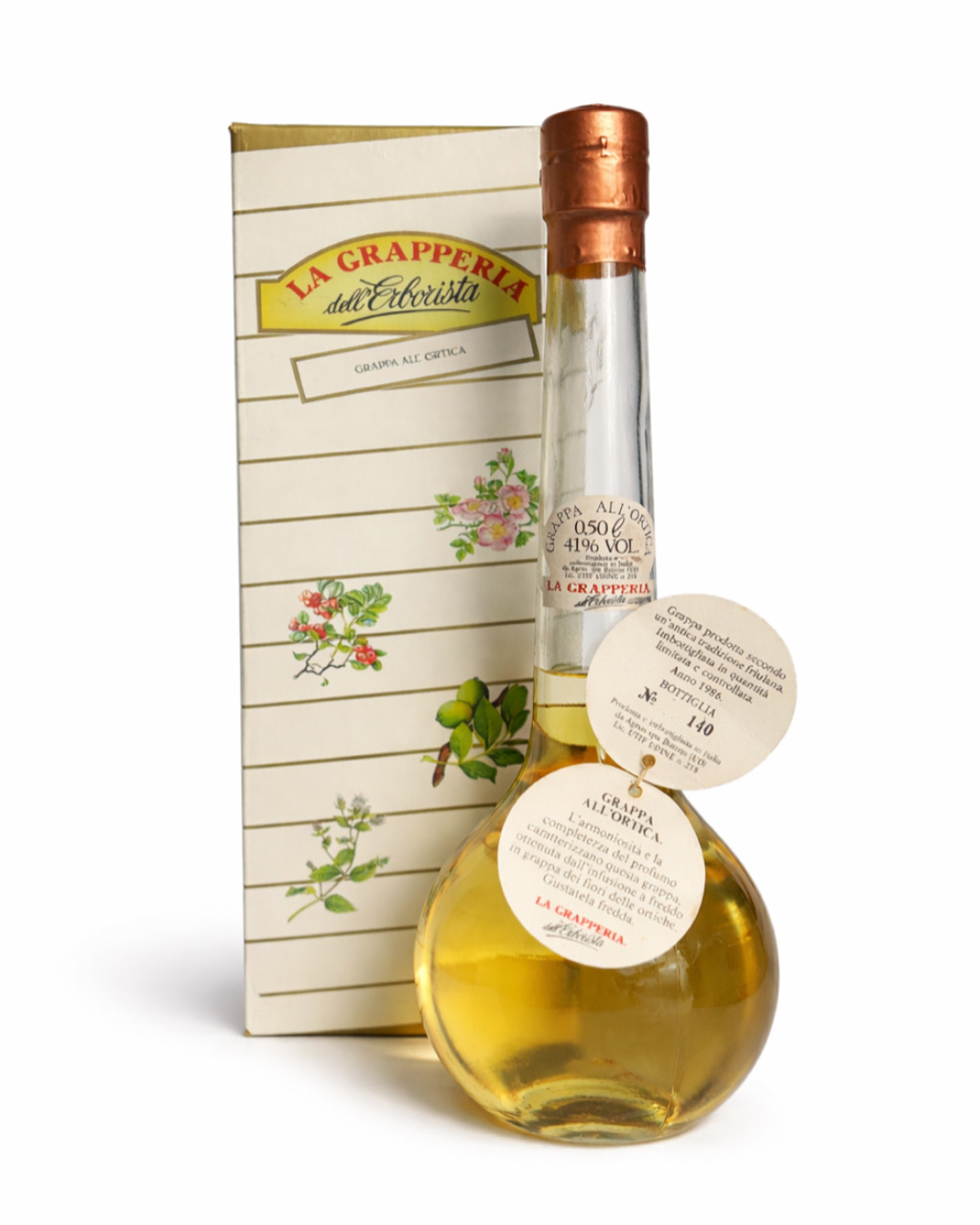 Grappa 1986 All´Ortica dell Erborista