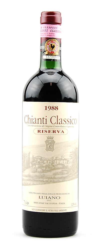 Wein 1988 Chianti Classico Luiano Riserva