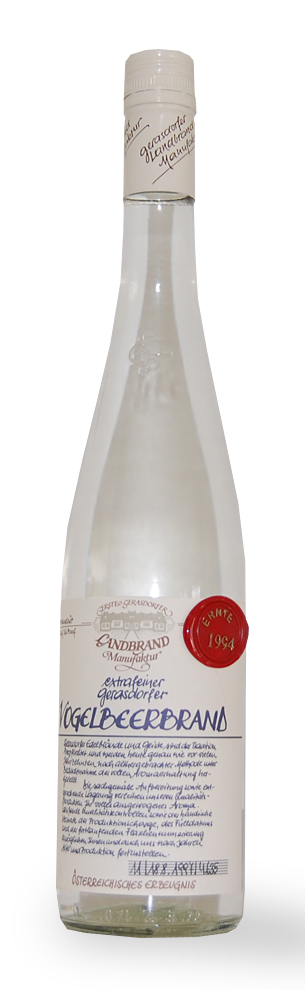 Obstbrand 1994 Gerasdorfer Vogelbeerbrand extrafein