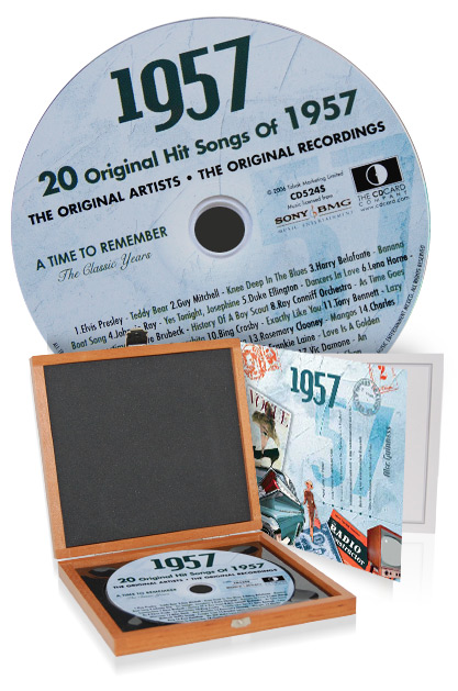 CD 1957 Musik-Hits in Luxusbox