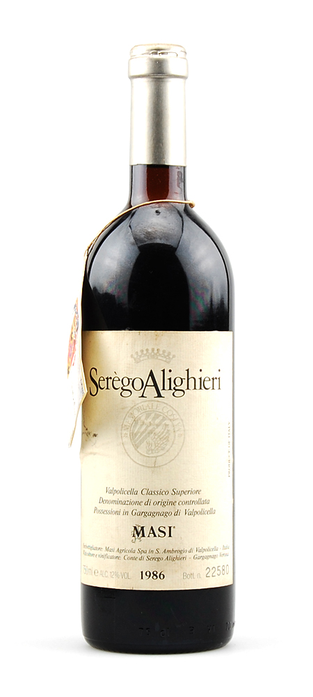 Wein 1986 Valpolicella Classico Superiore Masi