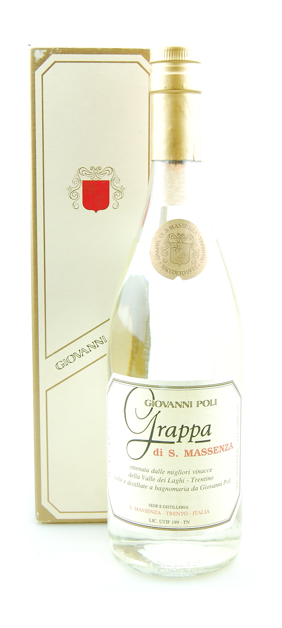 Grappa 1991 di Nosiola Giovanni Poli