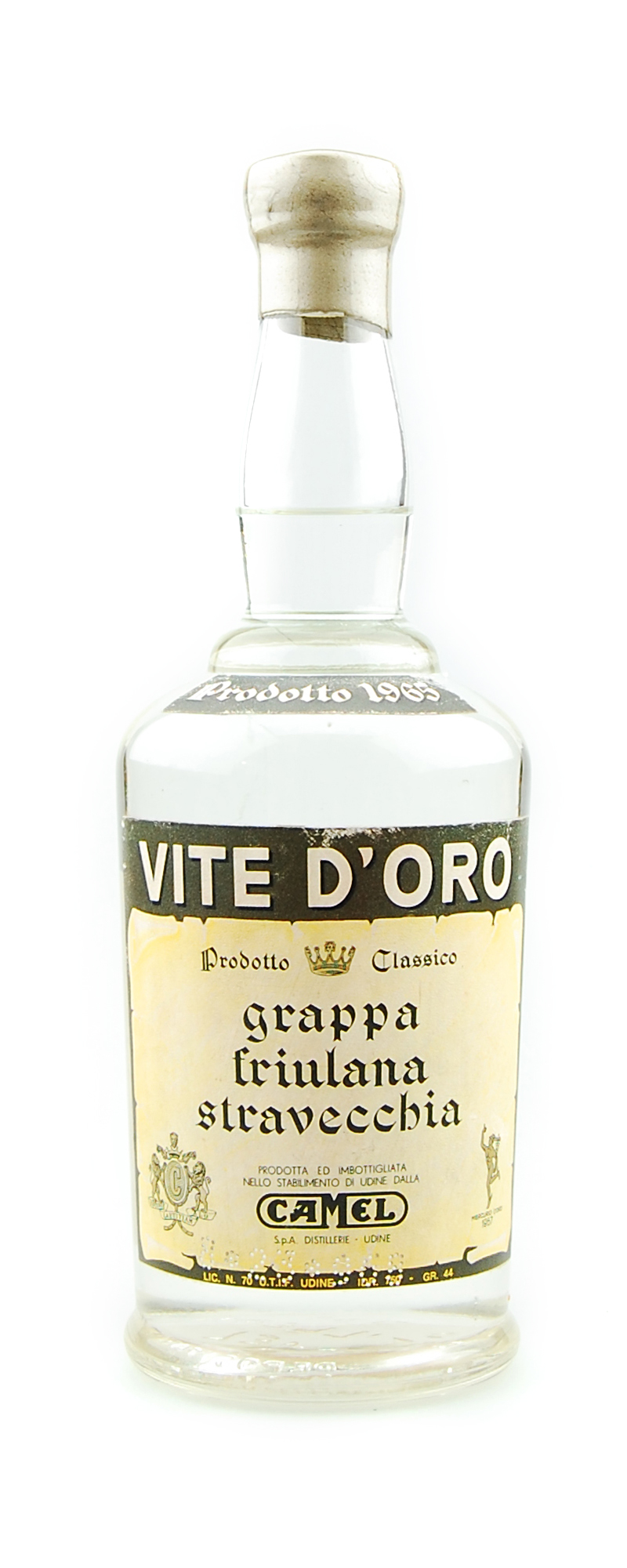 Grappa 1965 Camel Vite d´Oro Stravecchia