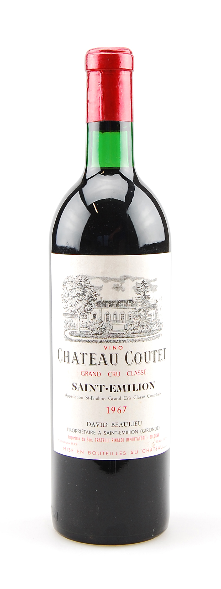 Wein 1967 Chateau Coutet Grand Cru Classe St.Emilion