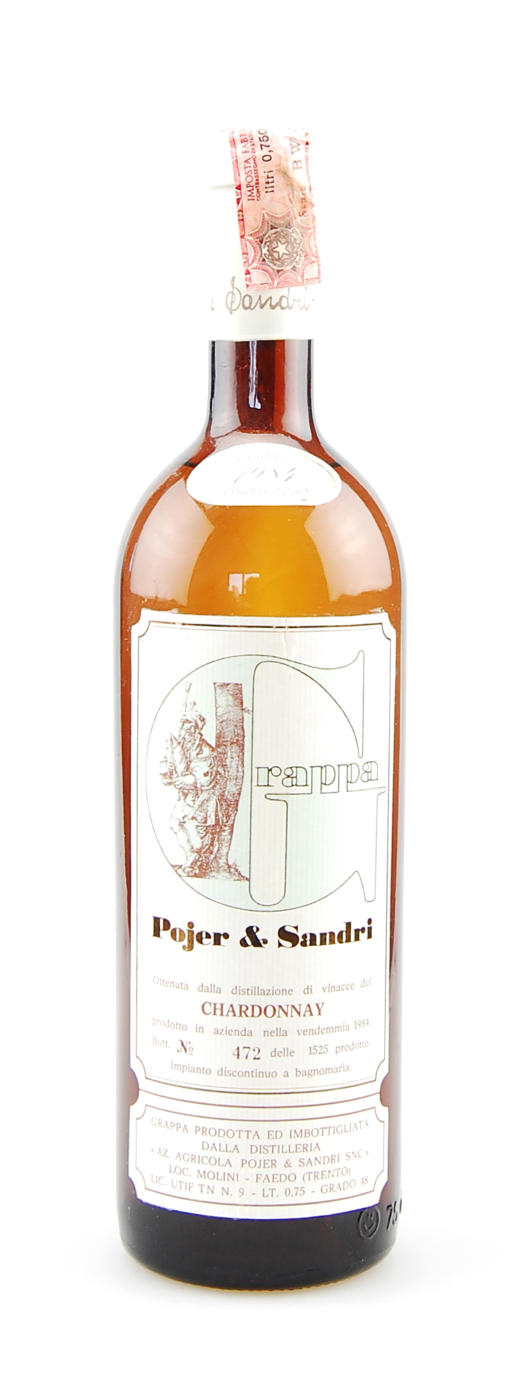 Grappa 1984 Chardonnay Pojer & Sandri