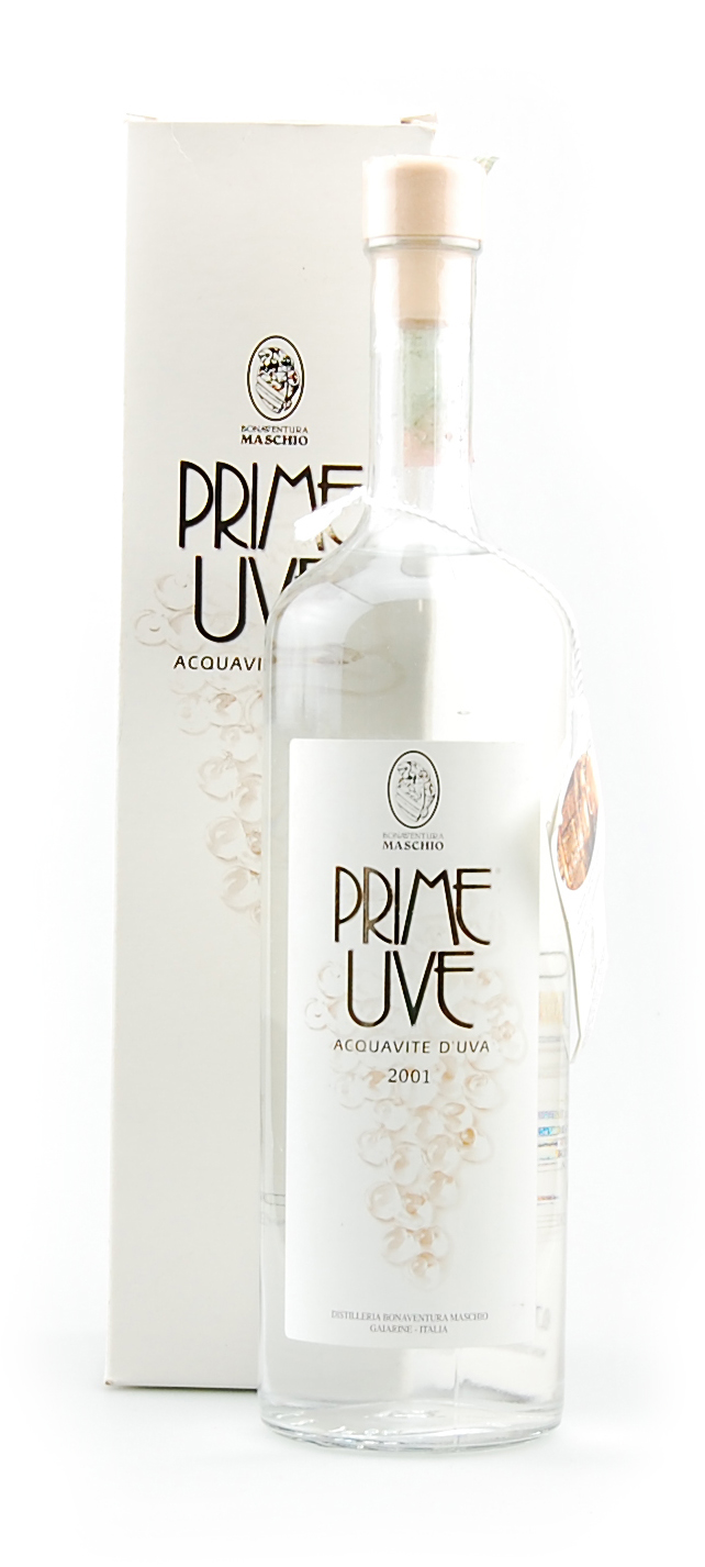 Grappa 2001 Prime Uve Maschio Acquavite d´Uva
