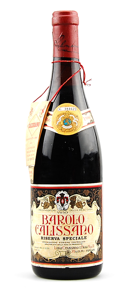 Wein 1966 Barolo Calissano Riserva Speciale