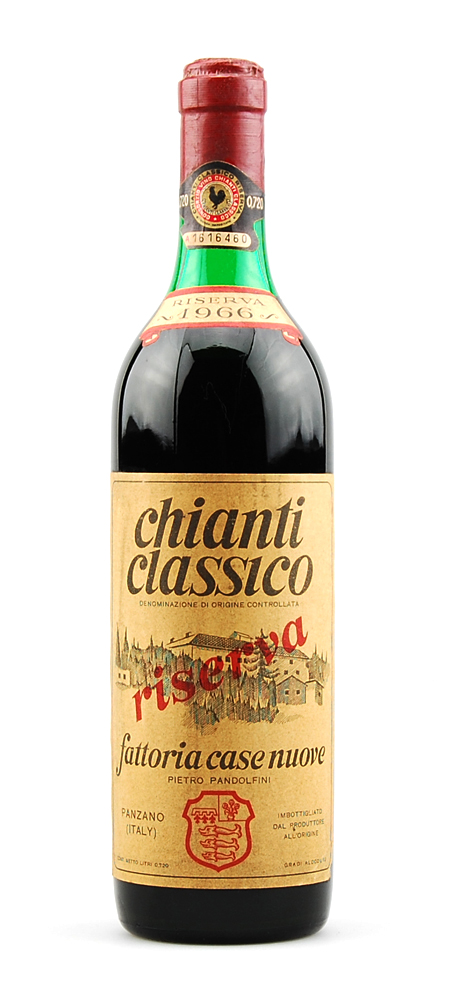 Wein 1966 Chianti Classico Fattoria Casenuove Riserva