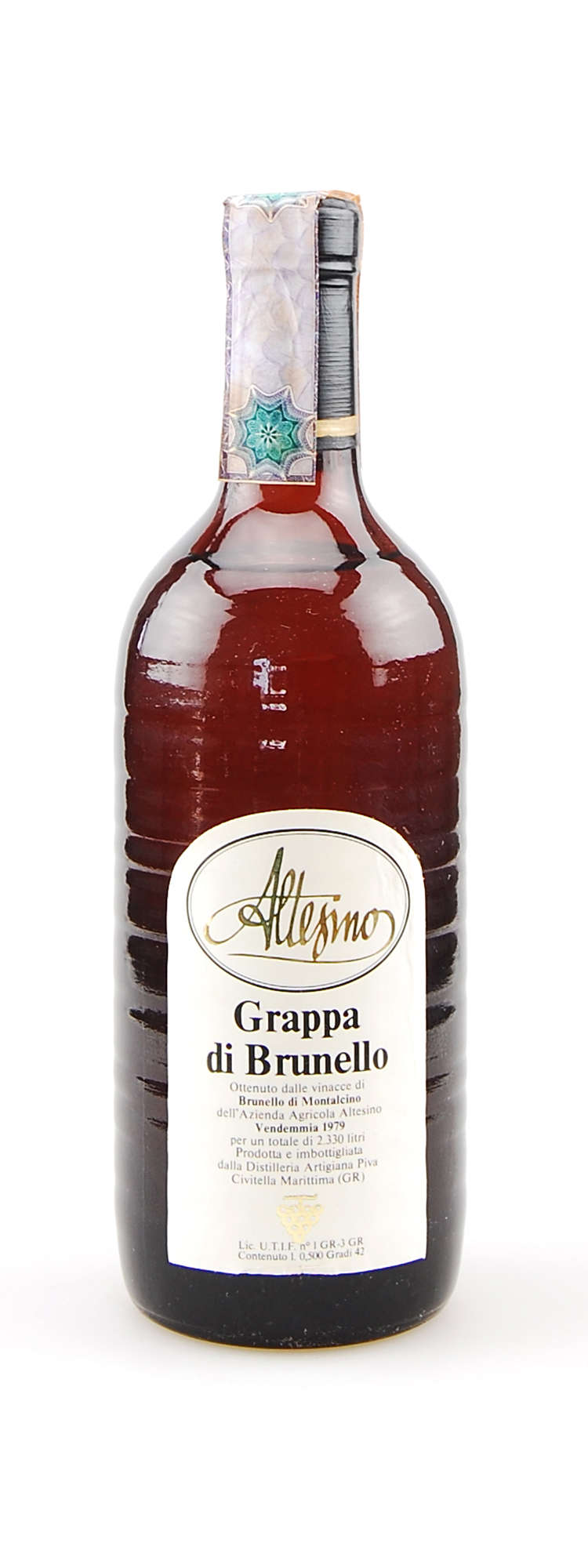 Grappa 1979 di Brunello Fattoria Altesino Montalcino