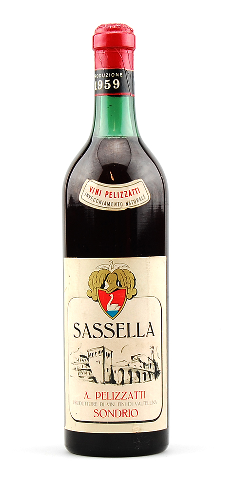 Wein 1959 Sassella Pelizzati Sondrio