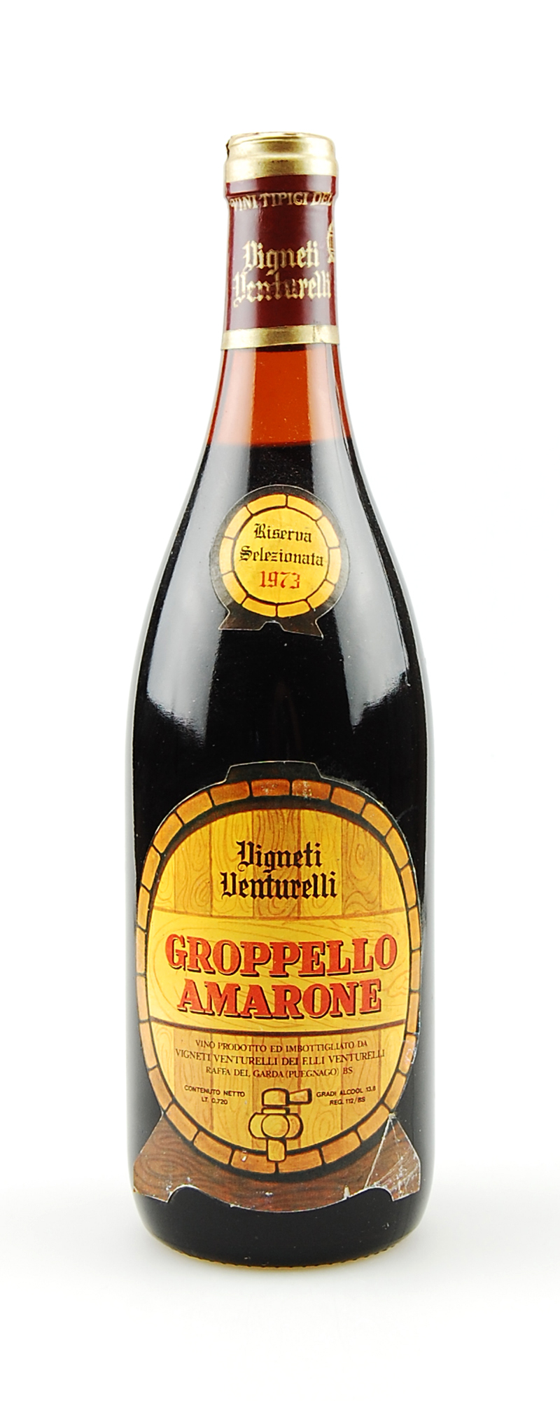 Wein 1973 Amarone Groppello Riserva Venturelli