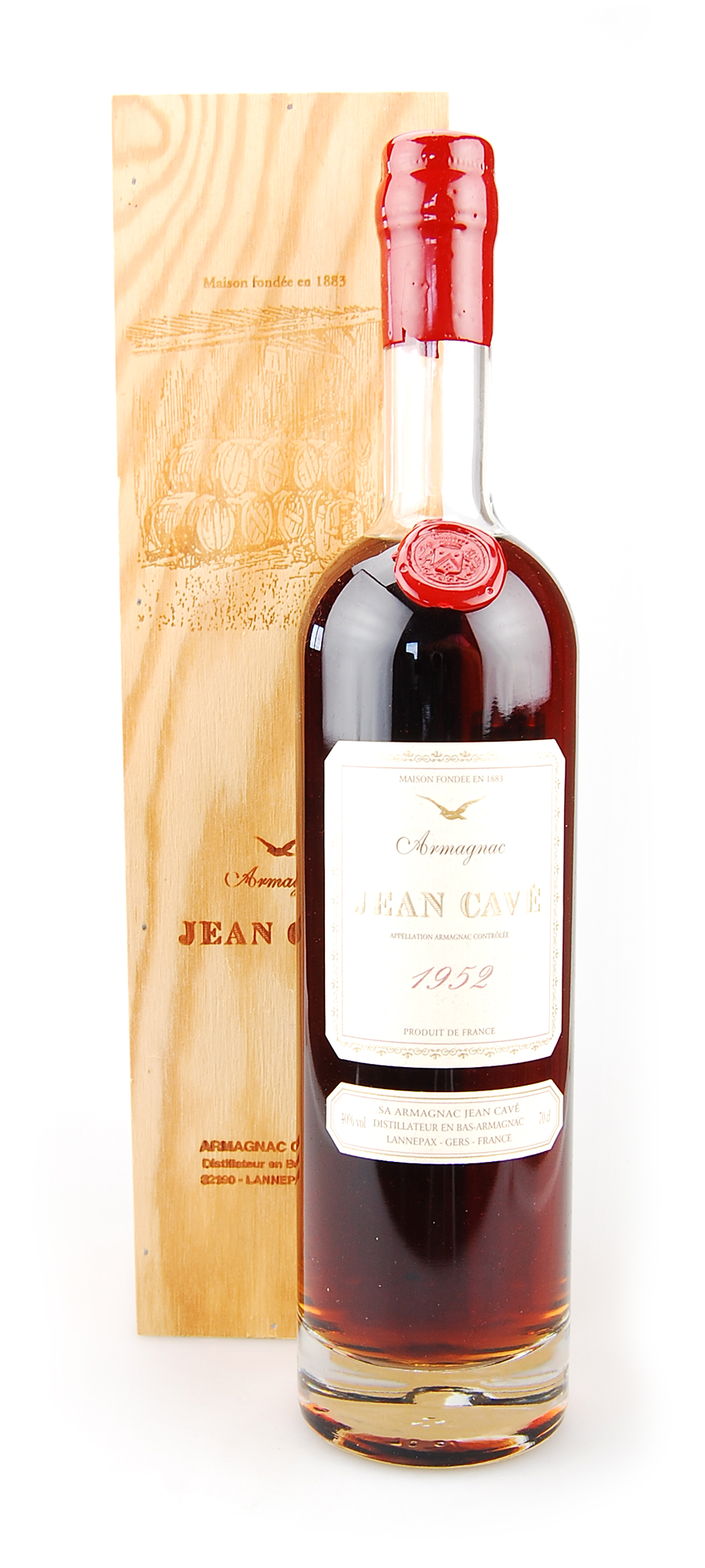 Armagnac 1952 Jean Cave - Sensationell