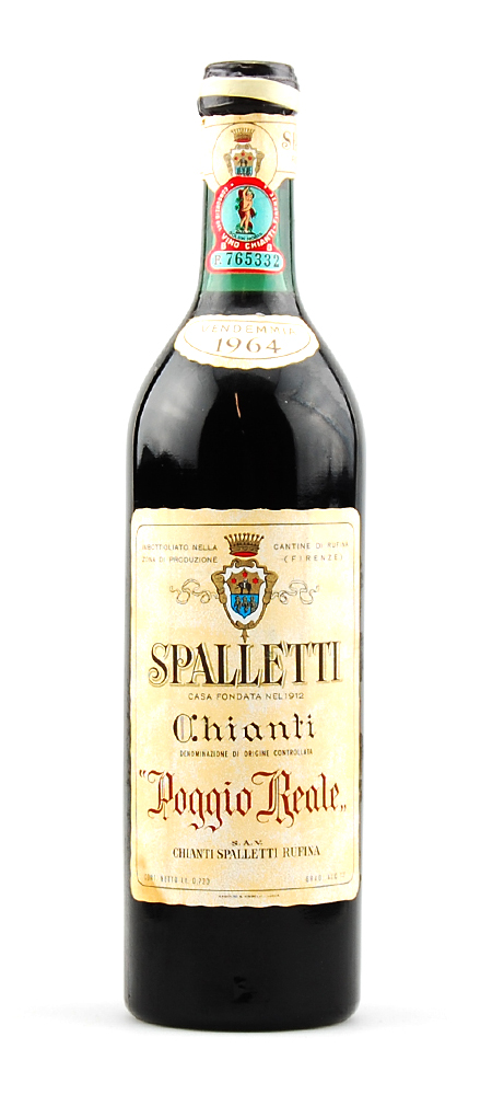 Wein 1964 Chianti Spalletti Rufina Poggio Reale