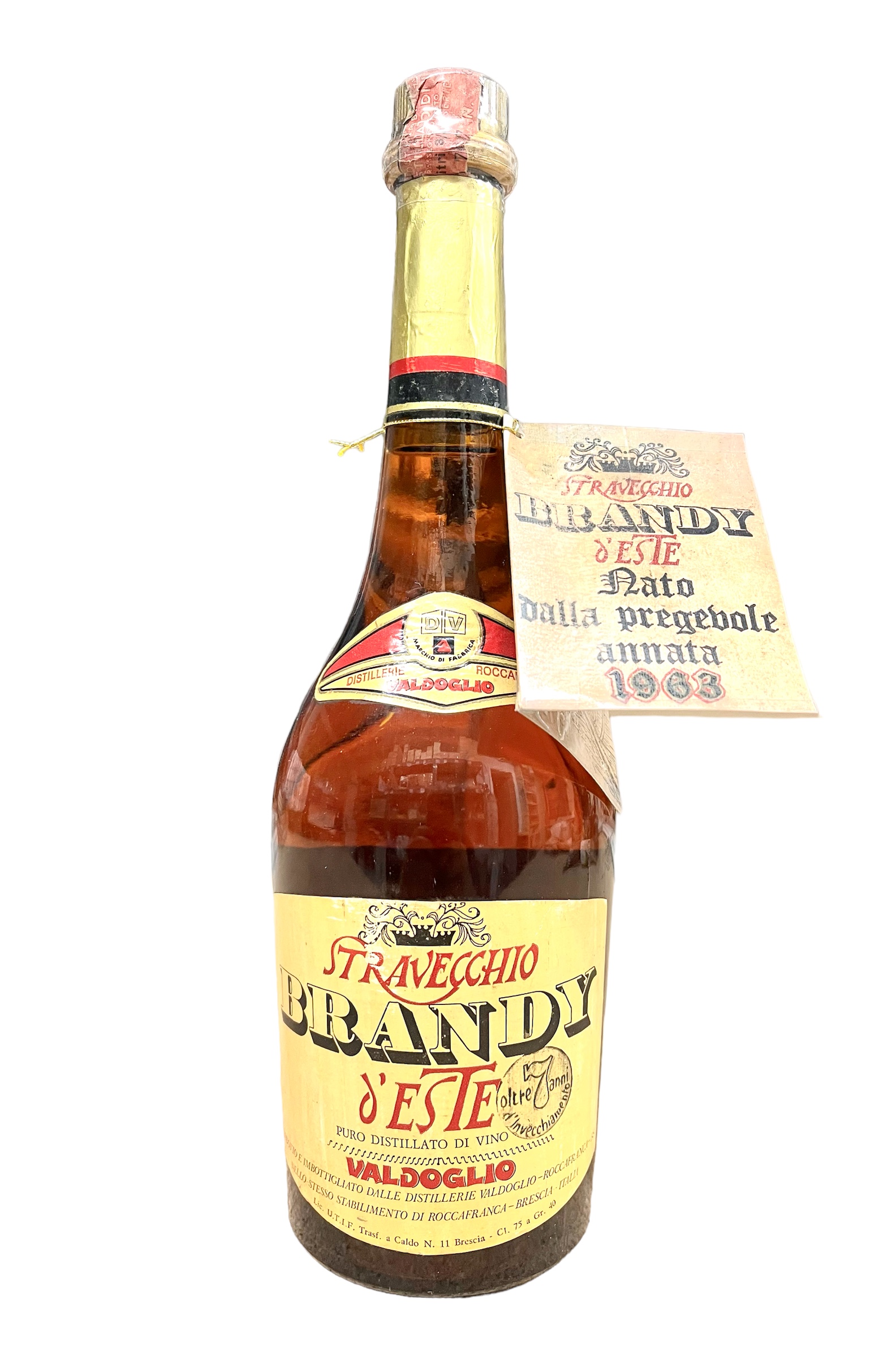 Brandy 1963 Stravecchio d´Este Valdoglio