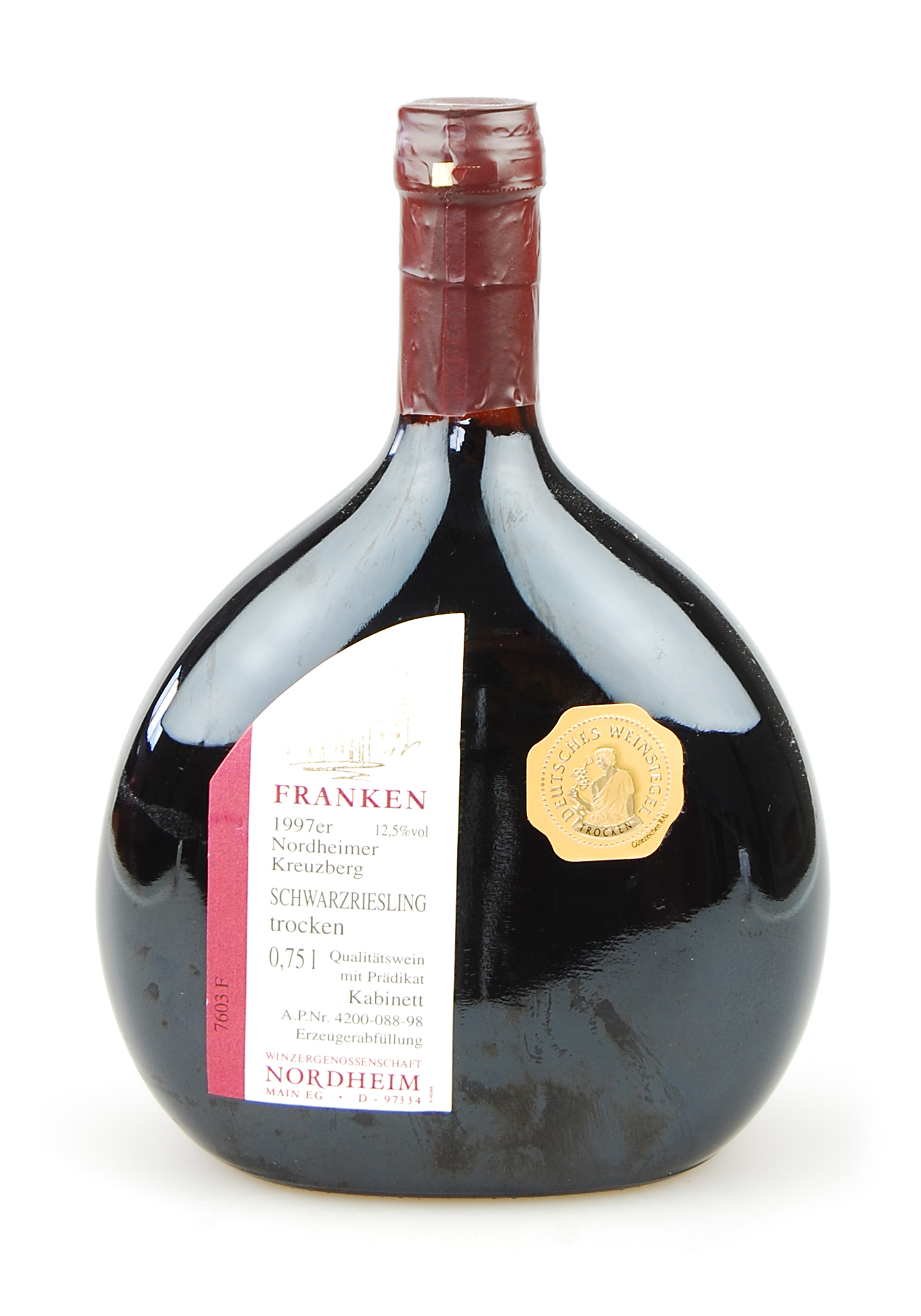 Wein 1997 Nordheimer Kreuzberg Schwarzriesling