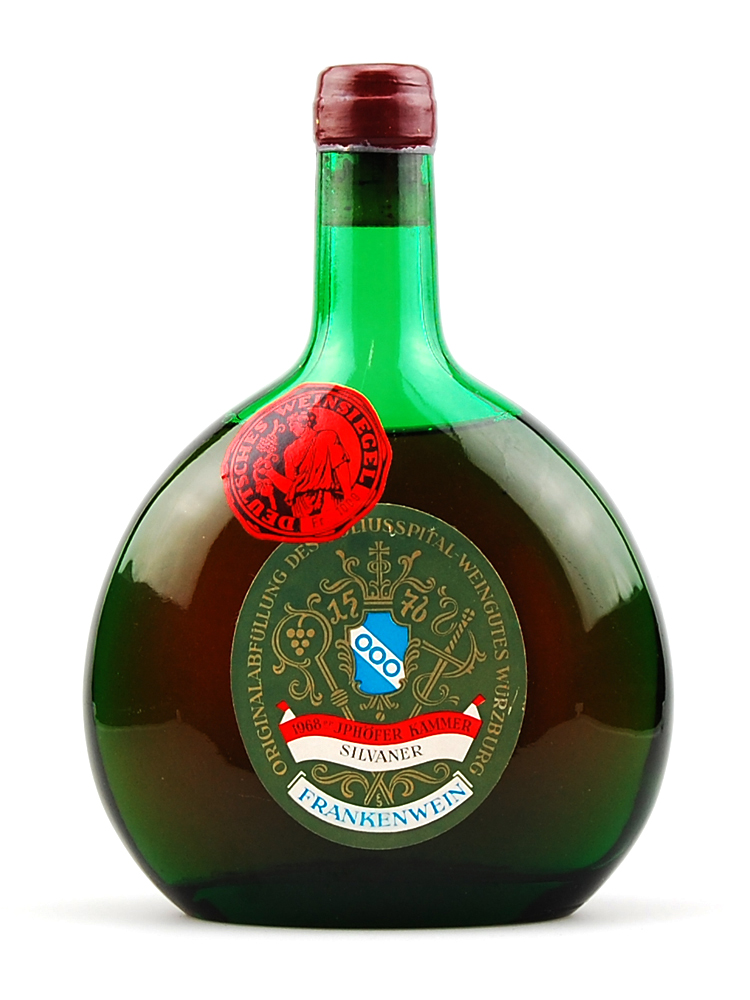 Wein 1968 Iphöfer Kammer Silvaner Julius Spital