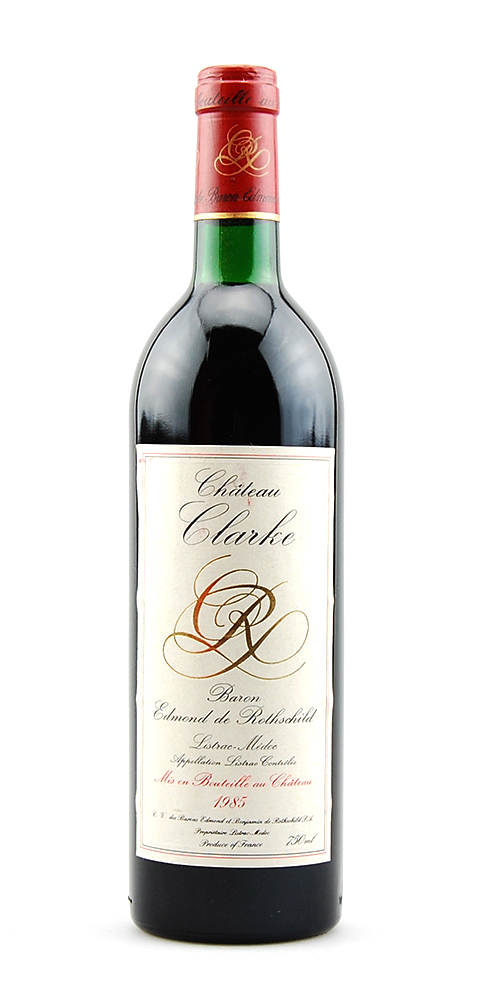 Wein 1985 Chateau Clarke Baron de Rothschild Listrac