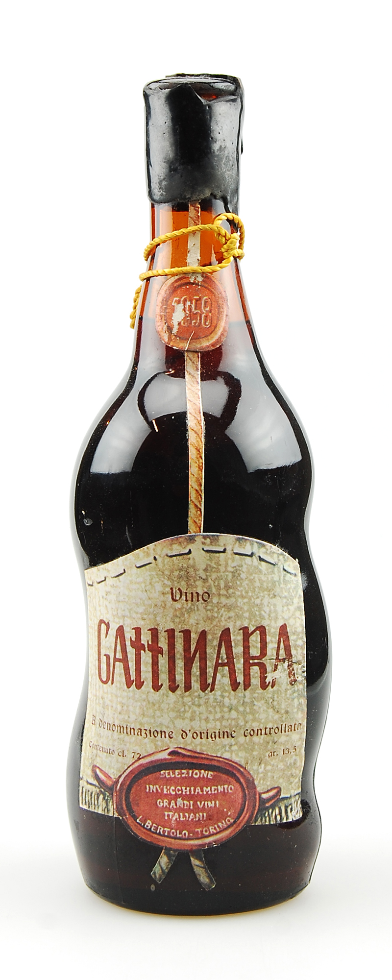 Wein 1958 Gattinara Invecchiamento Lorenzo Bertolo