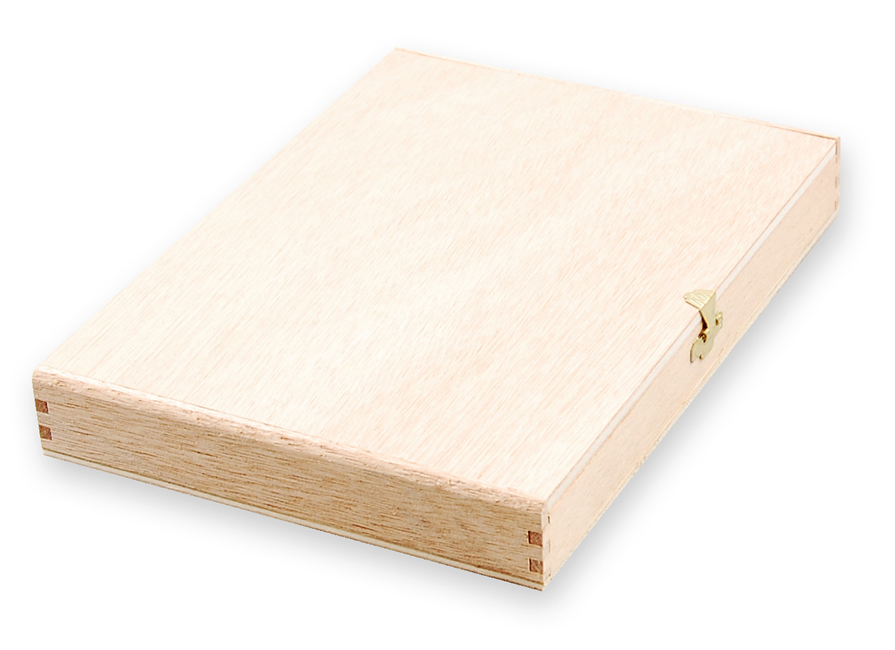 Holzkiste für ihr DVD Geschenk