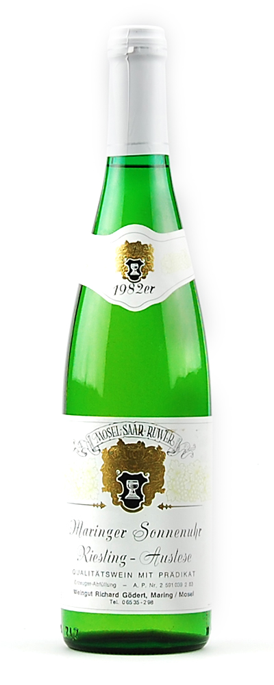 Wein 1982 Maringer Sonnenuhr Auslese