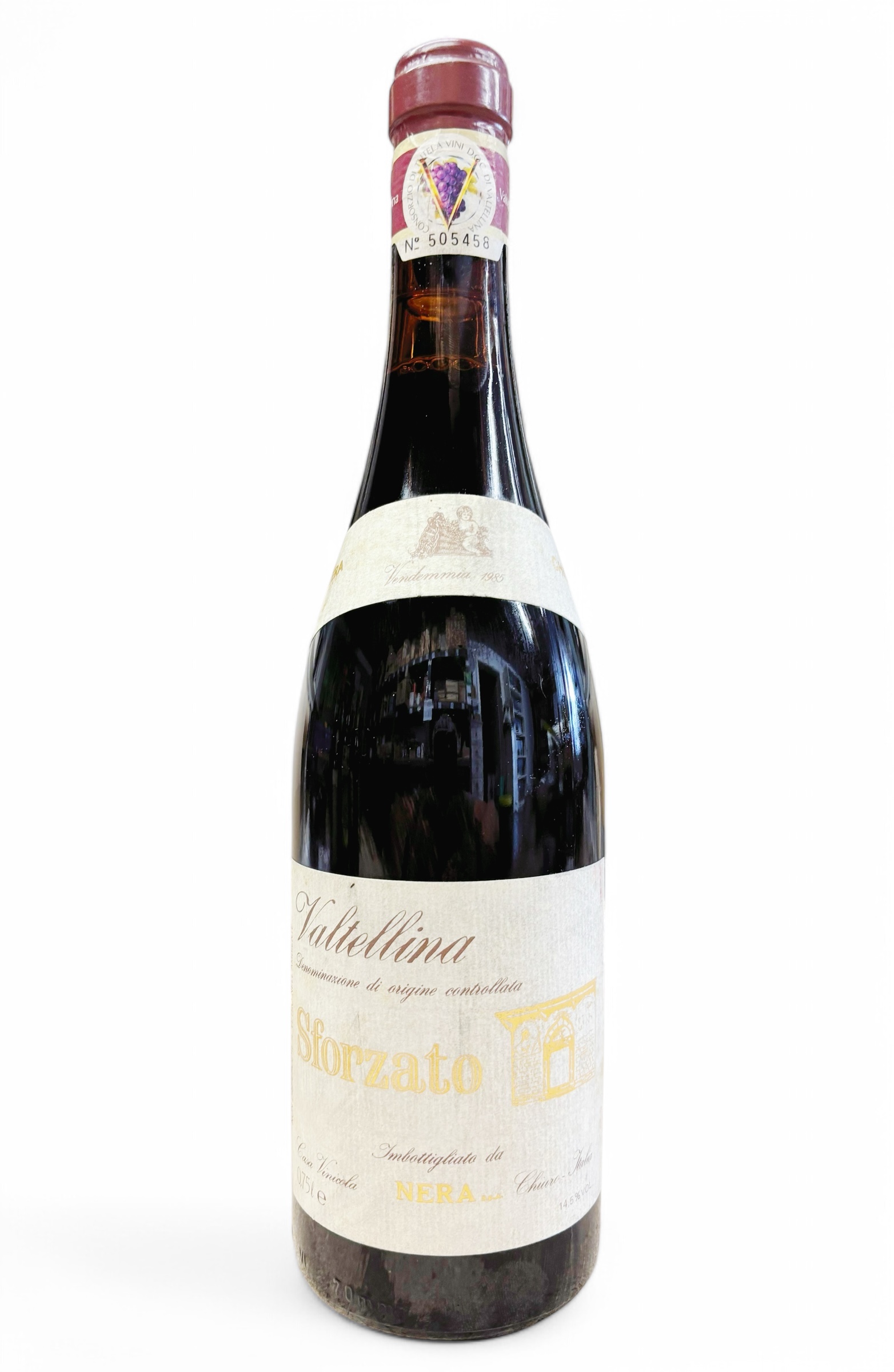 Wein 1985 Sforzato di Valtellina Nera