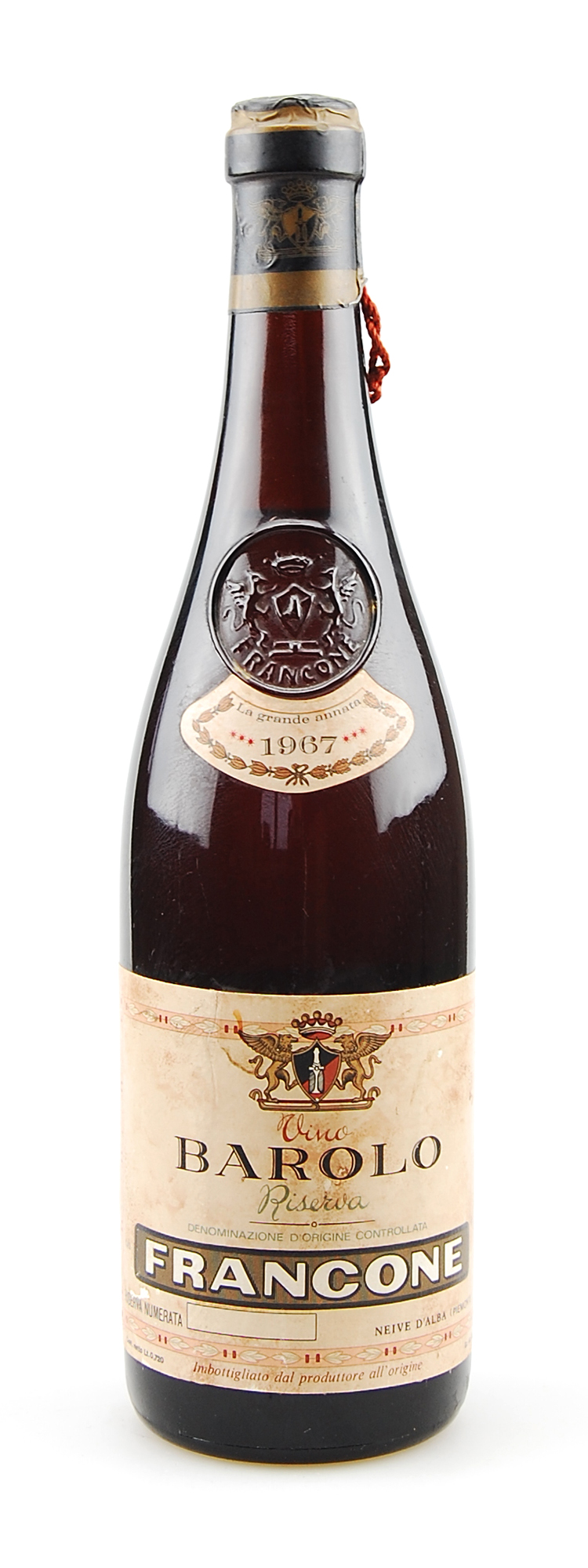Wein 1967 Barolo Francone Riserva