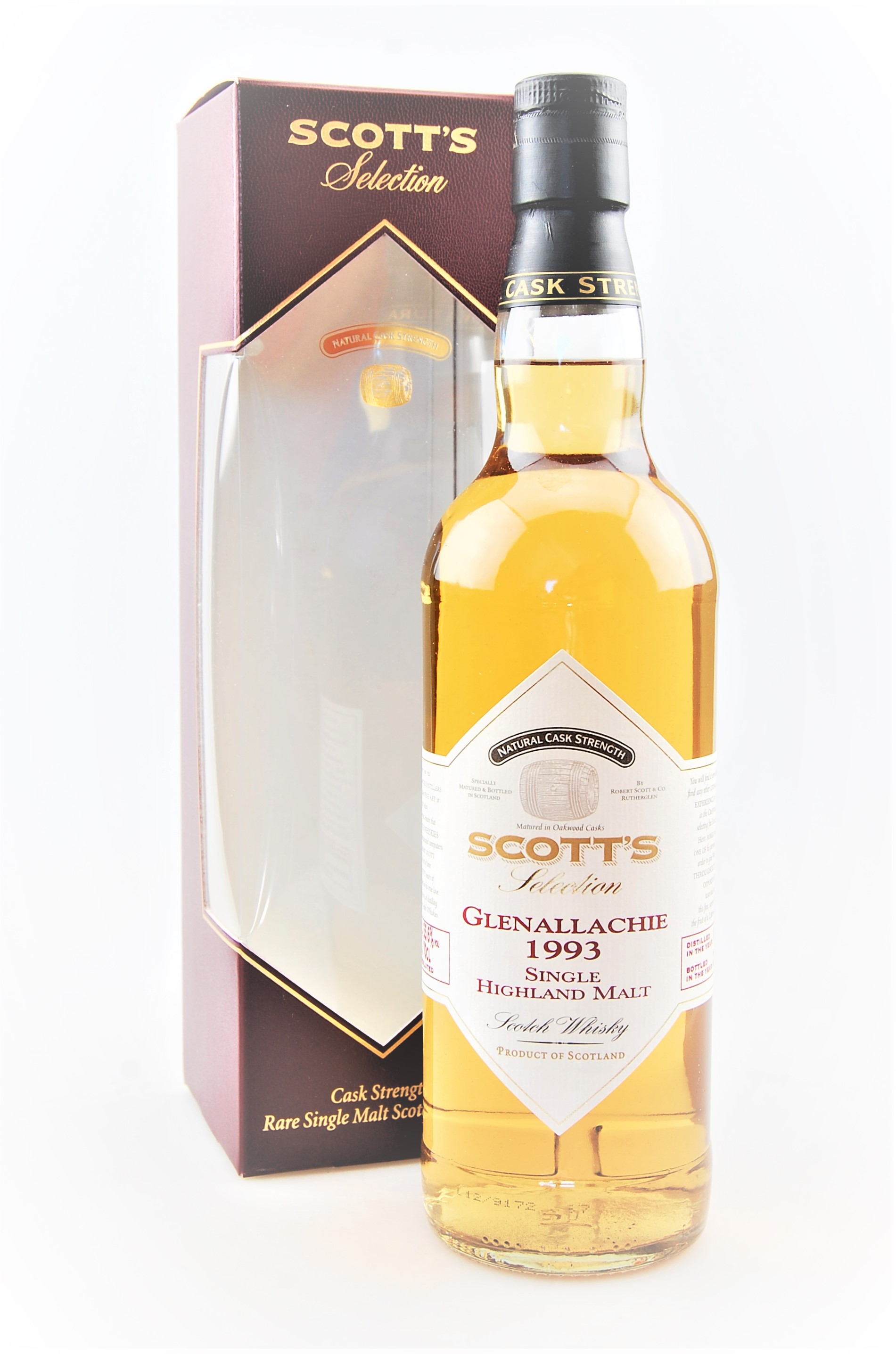 Whisky 1993 Glenallachie Single Malt Scotch Whisky