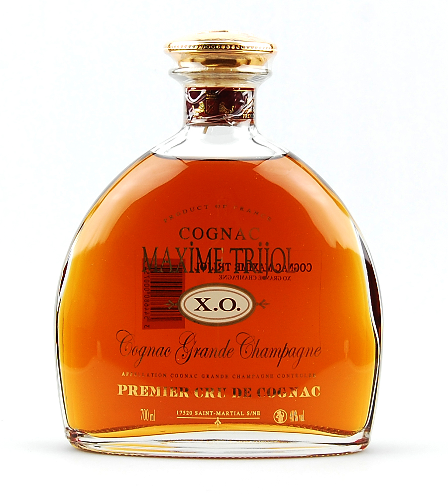 Cognac Maxime Trijol XO in exklusiver Karaffe