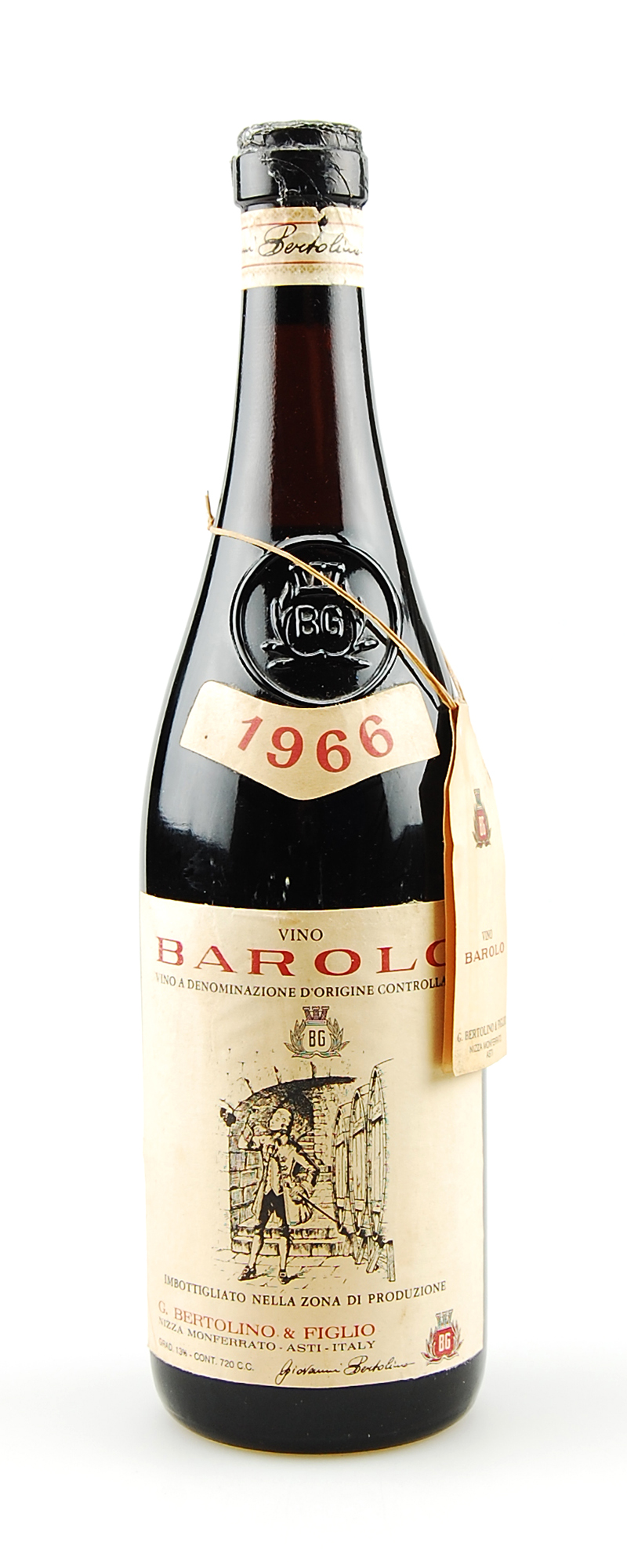 Wein 1966 Barolo G. Bertolino & Figlio