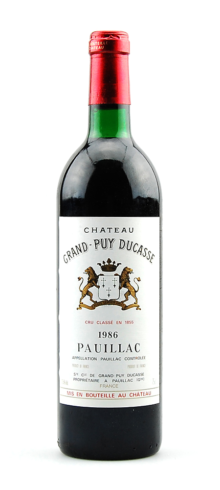 Wein 1986 Chateau Grand-Puy Ducasse Pauillac