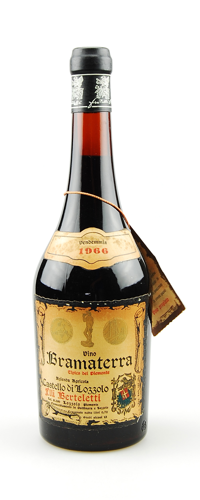 Wein 1966 Bramaterra Berteletti Castello di Lozzolo