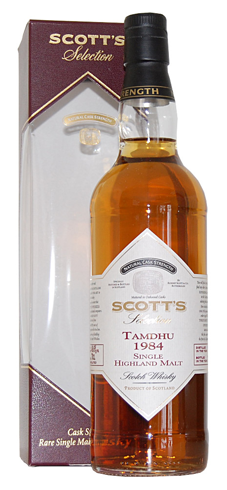 Whisky 1984 Tamdhu Single Highland Malt Scotch