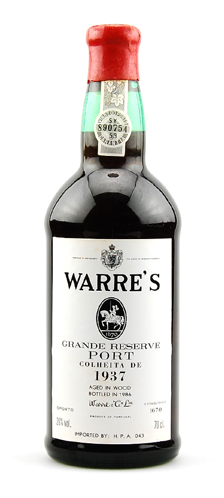 Portwein 1937 Warre's Colheita