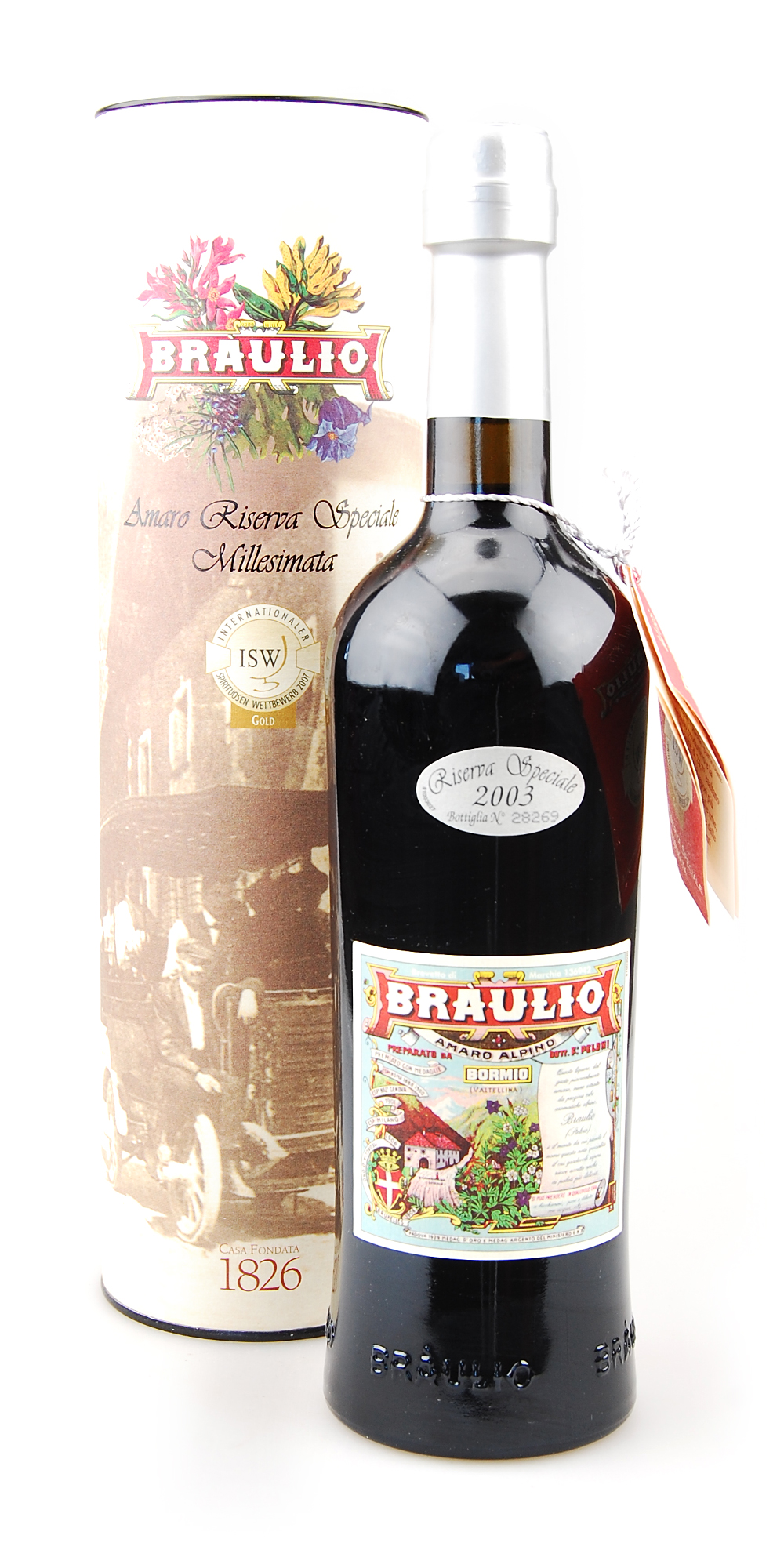 Kräuterlikör 2003 Amaro Riserva Speciale Braulio