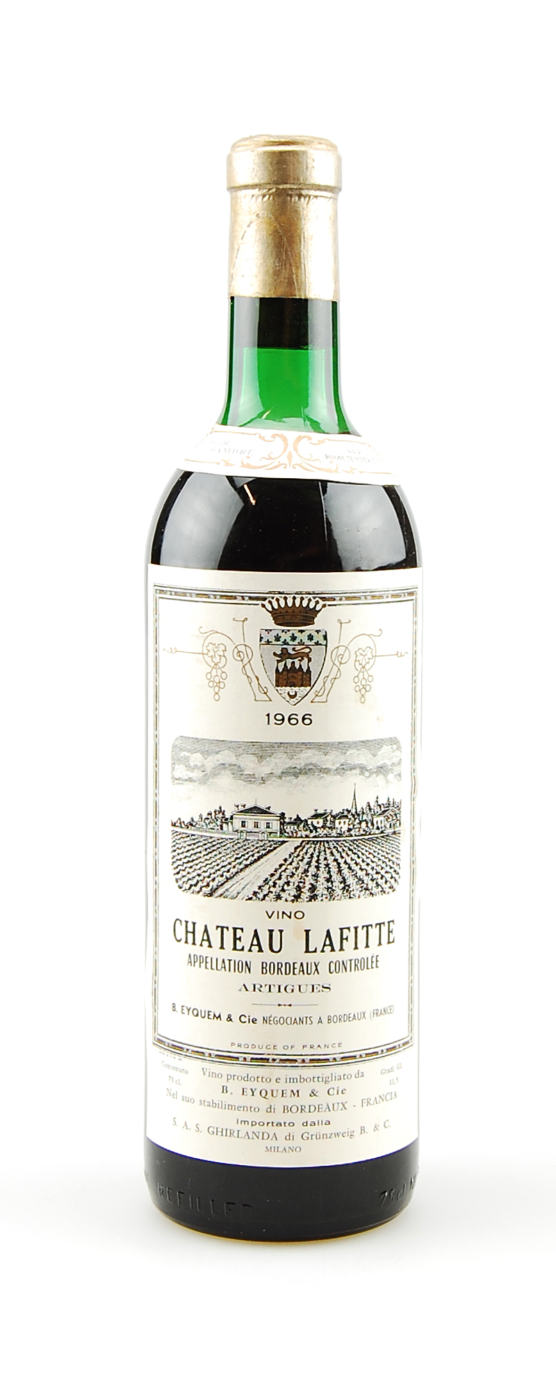 Wein 1966 Chateau Lafitte Appelation Bordeaux