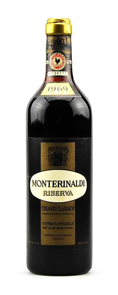 Wein 1969 Chianti Classico Riserva Monterinaldi