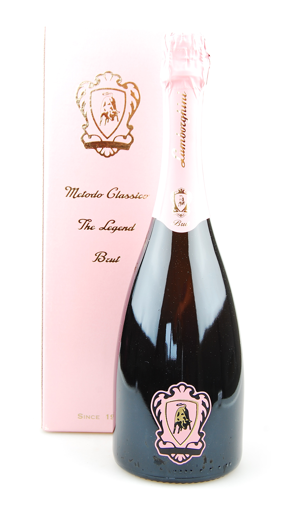 Spumante brut rose Lamborghini Metodo Classico